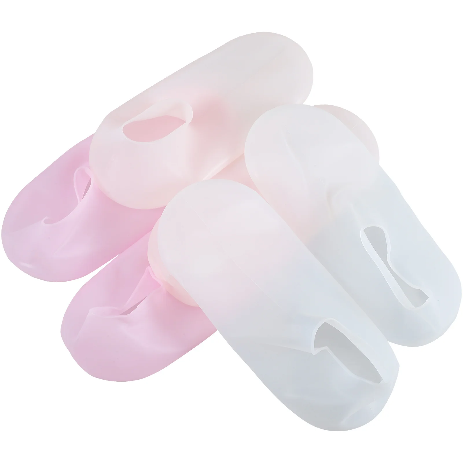 

3Pairs Silicone Foot Mask Covers Moisturizing Socks Foot Care Pedicure Covers Lotion Socks Supplies