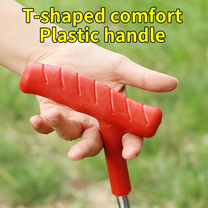 Multifunctioneel tuingereedschap, schep voor wilde groenten, zeeplanten, bloemen, verdikte ijzeren schoffel voor wieden