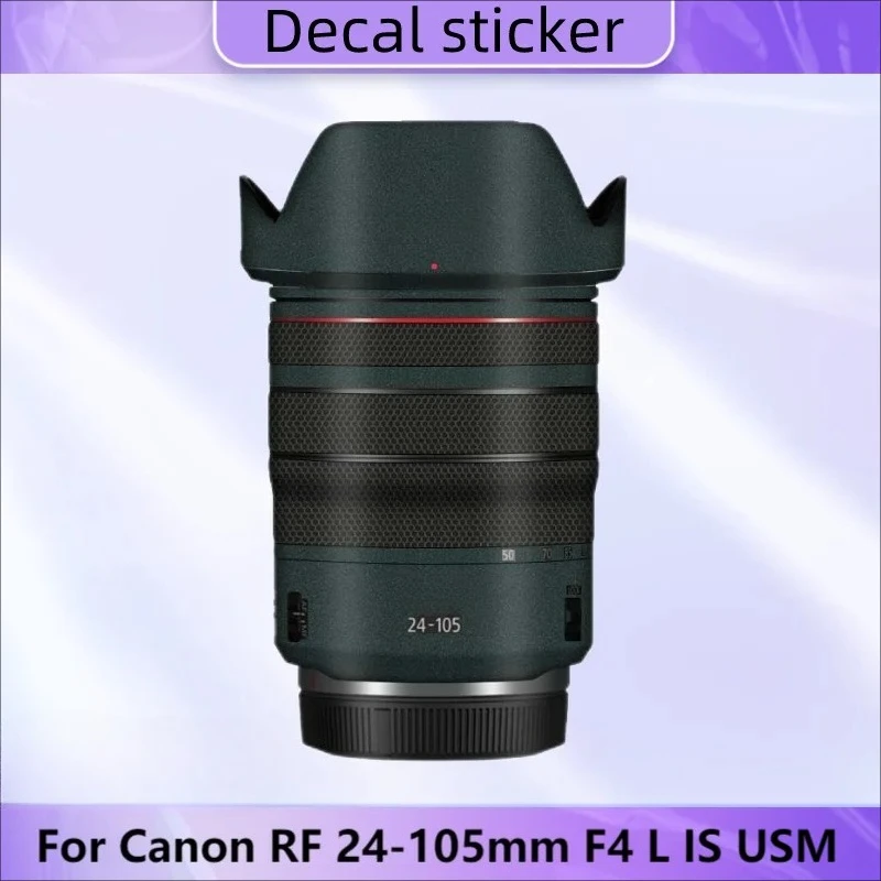

Для Canon RF 24-105 мм F4 L IS USM наклейка на объектив защитная наклейка на объектив виниловая пленка покрытие f/4L 24-105