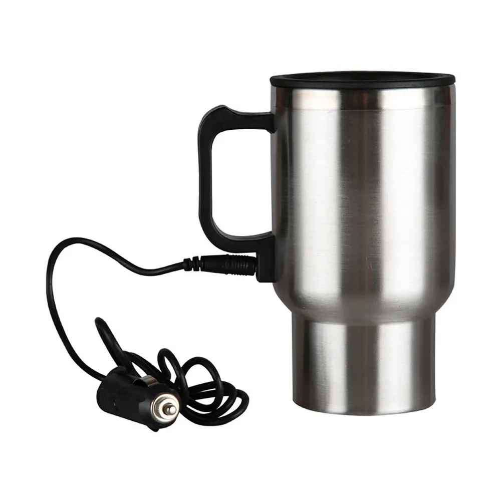 Heater Portable Vehicle Insulated Heating Travel Halloween Christmas New Year Car Electric Cup Car Coffee Mug Vacuum