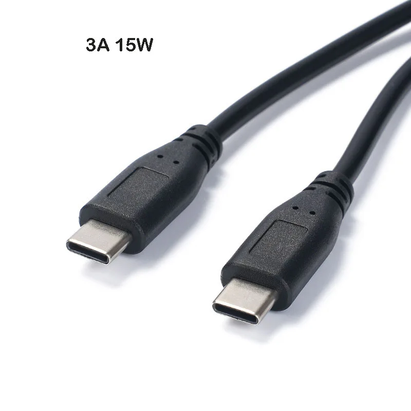 USB نوع C Y كابل الفاصل 1 أنثى إلى 2 ذكر تمديد سلك هاتف الكمبيوتر اللوحي 15 واط 3A محول الطاقة الحبل شحن محول الخط