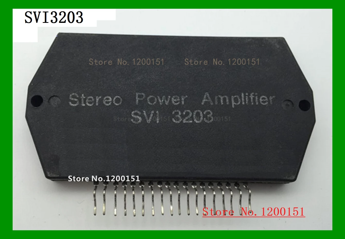 SVI3203 MODULES