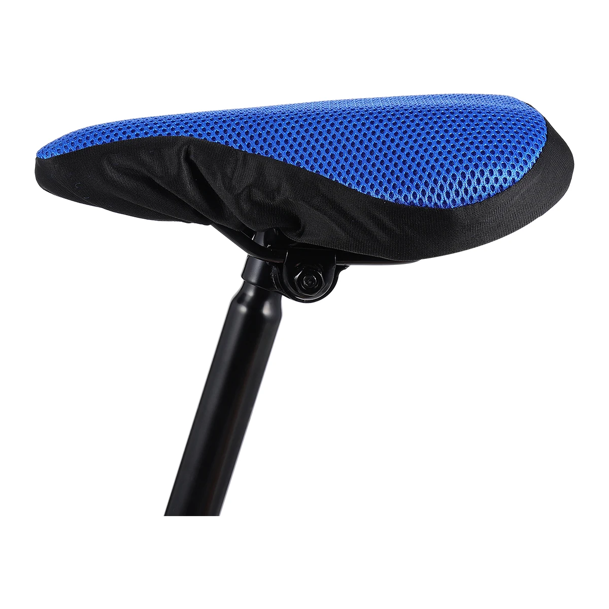 

Bike Saddle Cover Seat Cushion Mesh Sponge Padding Kids Travel Lightweight Durable Elastic Fit Bikes Dry Scratch Prevention Bike