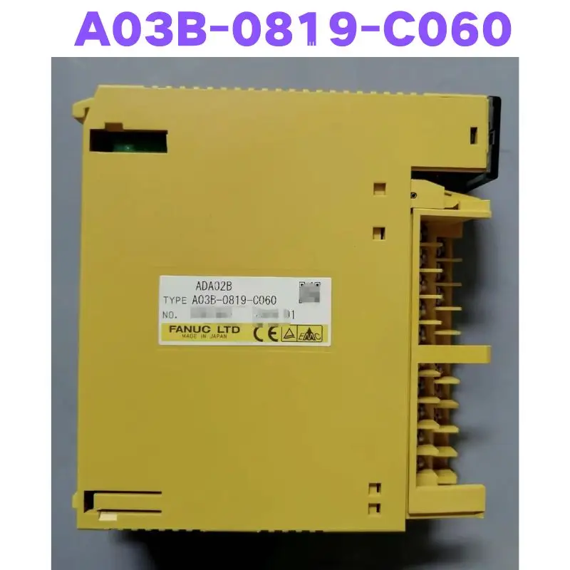 Second-hand A03B-0819-C060 A03B 0819 C060 IO Module Tested OK Quick Shipment