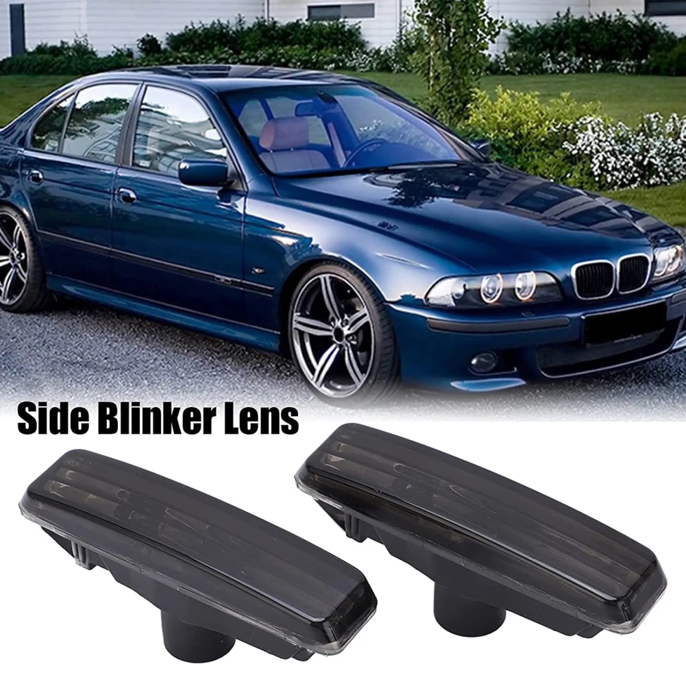 

1 Pair Side Marker Light Covers Turn Signal Indicator Compatible For 5 Series E39 1996-2004 63148360589 Wholesale