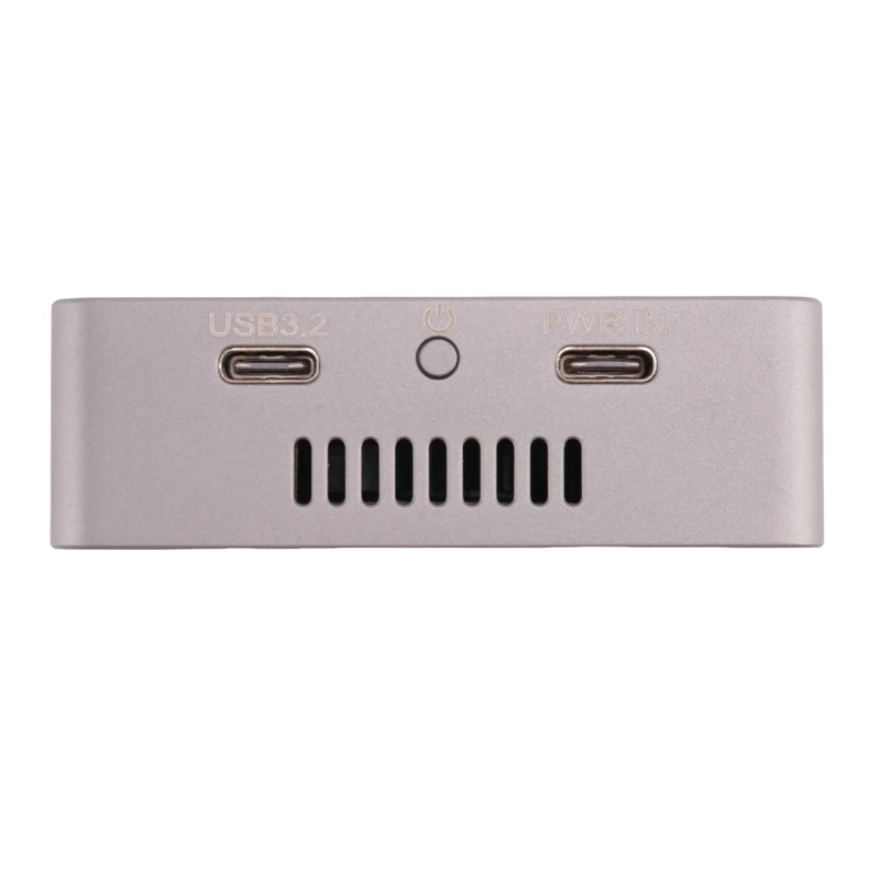 M.2 NVME SSD Clone Dual-Bay Nvme Docking Station USB3.2 Gen2 Type C External Hard Disk Box For M2 SSD And M Key SSD