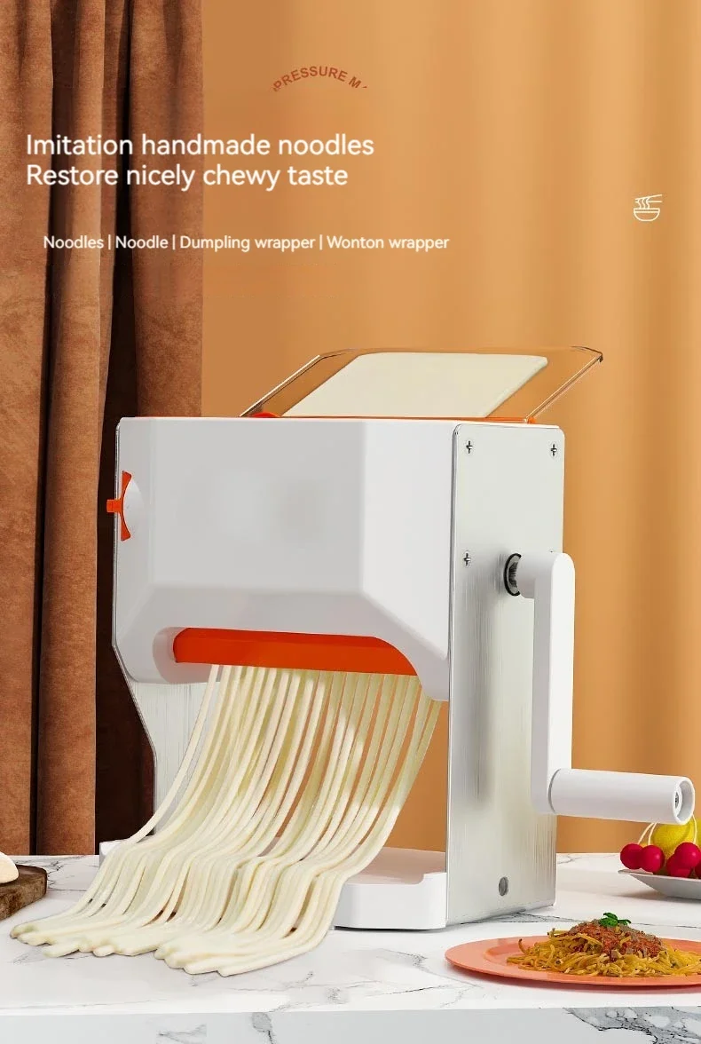 Household Small Noodle Maker Machine Noodle Press Machine Pasta Maker Spaghetti Making Machine