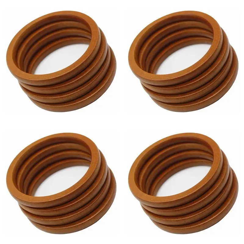 

A88E-16PCS Wooden Round Shaped Handles Replacement For Handmade Bag Handbags Purse Handles