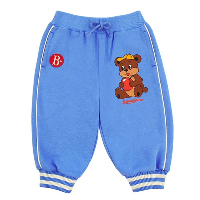 2024 New Autumn Winter Children\'s Clothing Sets Boy Girl Printed Hoodie Pants Set Kids Blue Jacket Baby Clothing