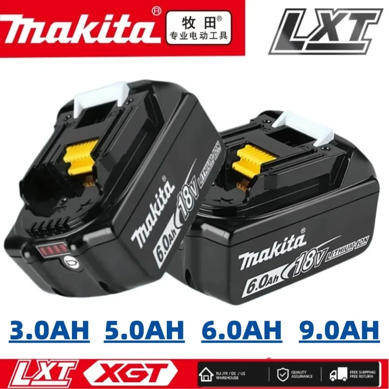 Makita 18V 6.0Ah BL1860b Rechargeable Li-ion Battery For Makita 18 Volt Power Tools BL1860 BL1830b BL1850b BL1840