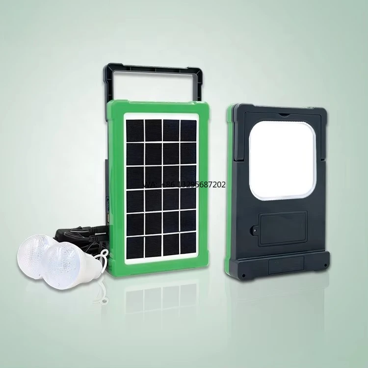 

WHC SOLAR Power Bank Generator Комплекты систем солнечных панелей Портативная система солнечного освещения для мобильного телефона