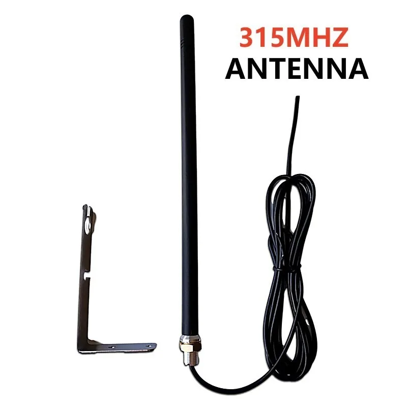 315MHz Garage Door Wireless Signal Repeater 200M Range Radio Signal Booster Antenna for Gate Remote System