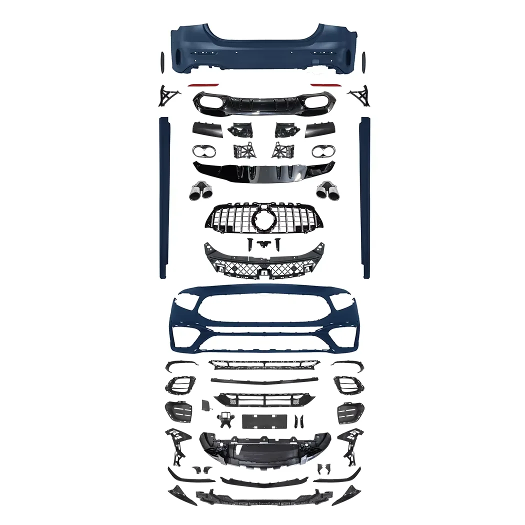 

SXLL W177 2019-2024 Модифицированный и модернизированный комплект, комплект кузова 1:1, аксессуары для боковой юбки переднего и заднего бампера