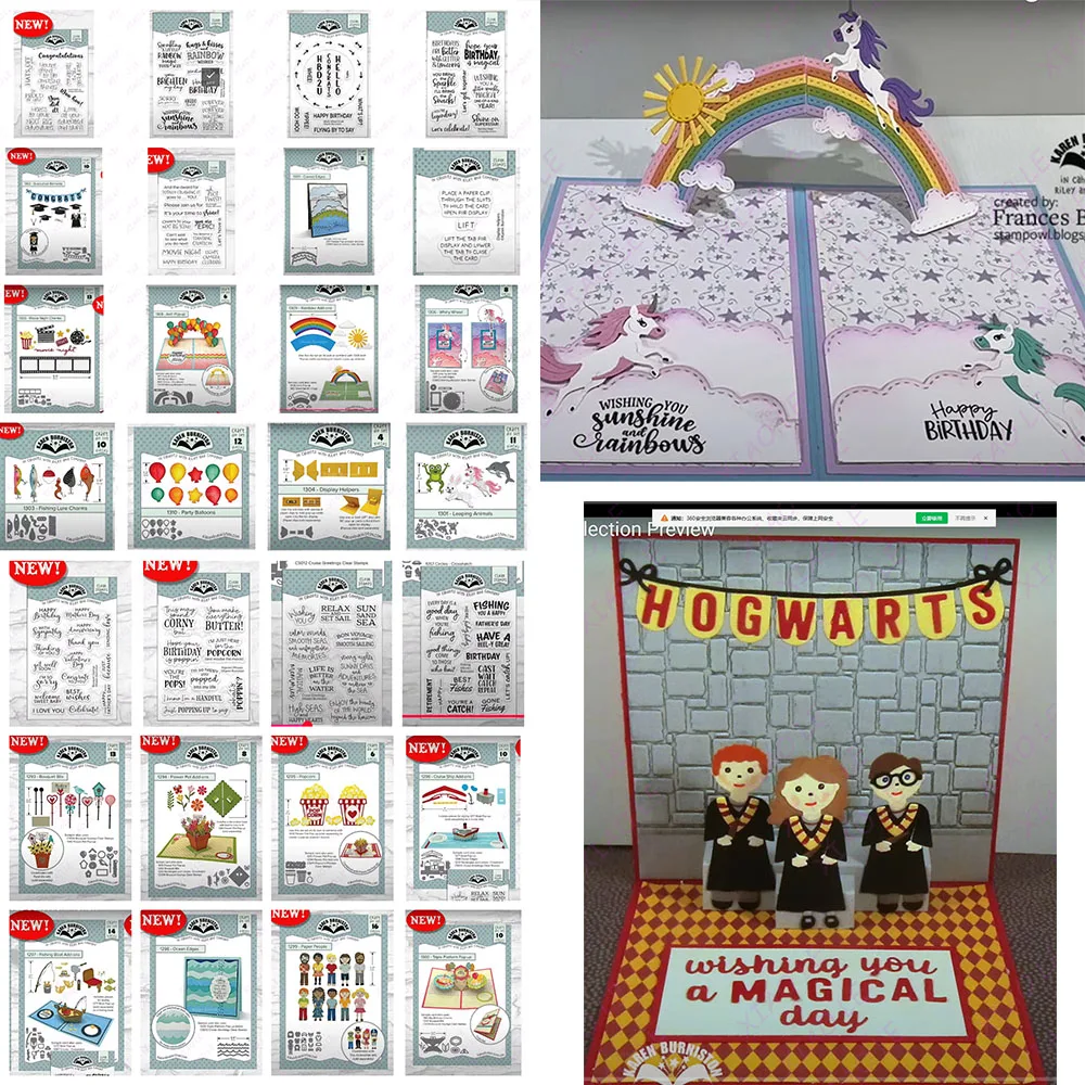 

Arch Pop-Up Party Balloons New Cutting Dies And Stamps Scrapbook Diary Decoration Stencil Embossing Template DIY Greeting Card