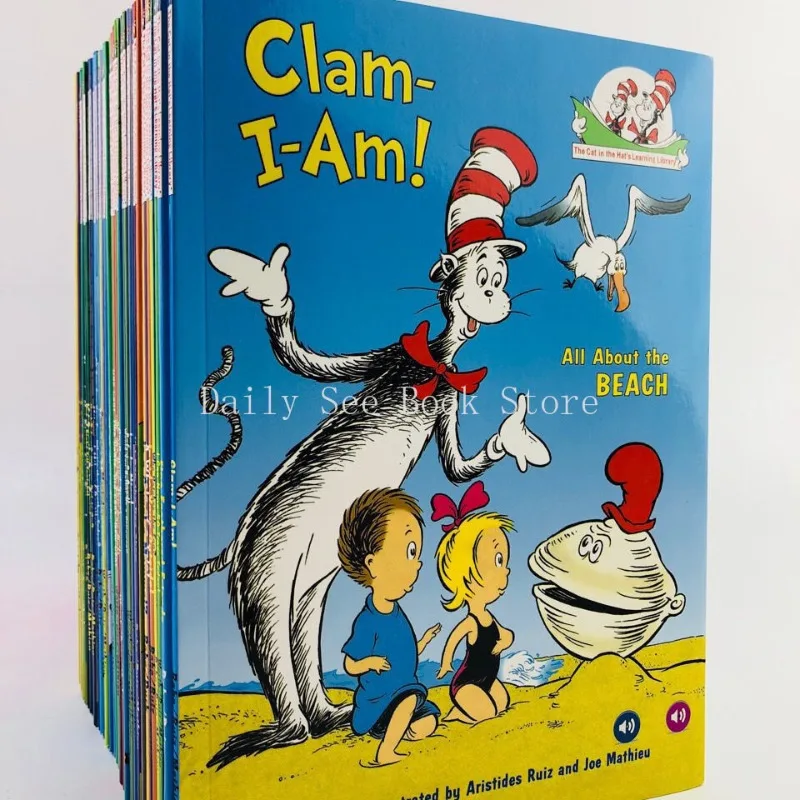 33 Books Dr. Seuss Series Interesting Story Children's Picture English Books Kids Child Festival Gift Toy Enlightenment