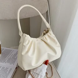 Piccola borsa per le donne nuova borsa a tracolla moda nuova moda femminile piccola piazza Casual piega pochette borse firmate