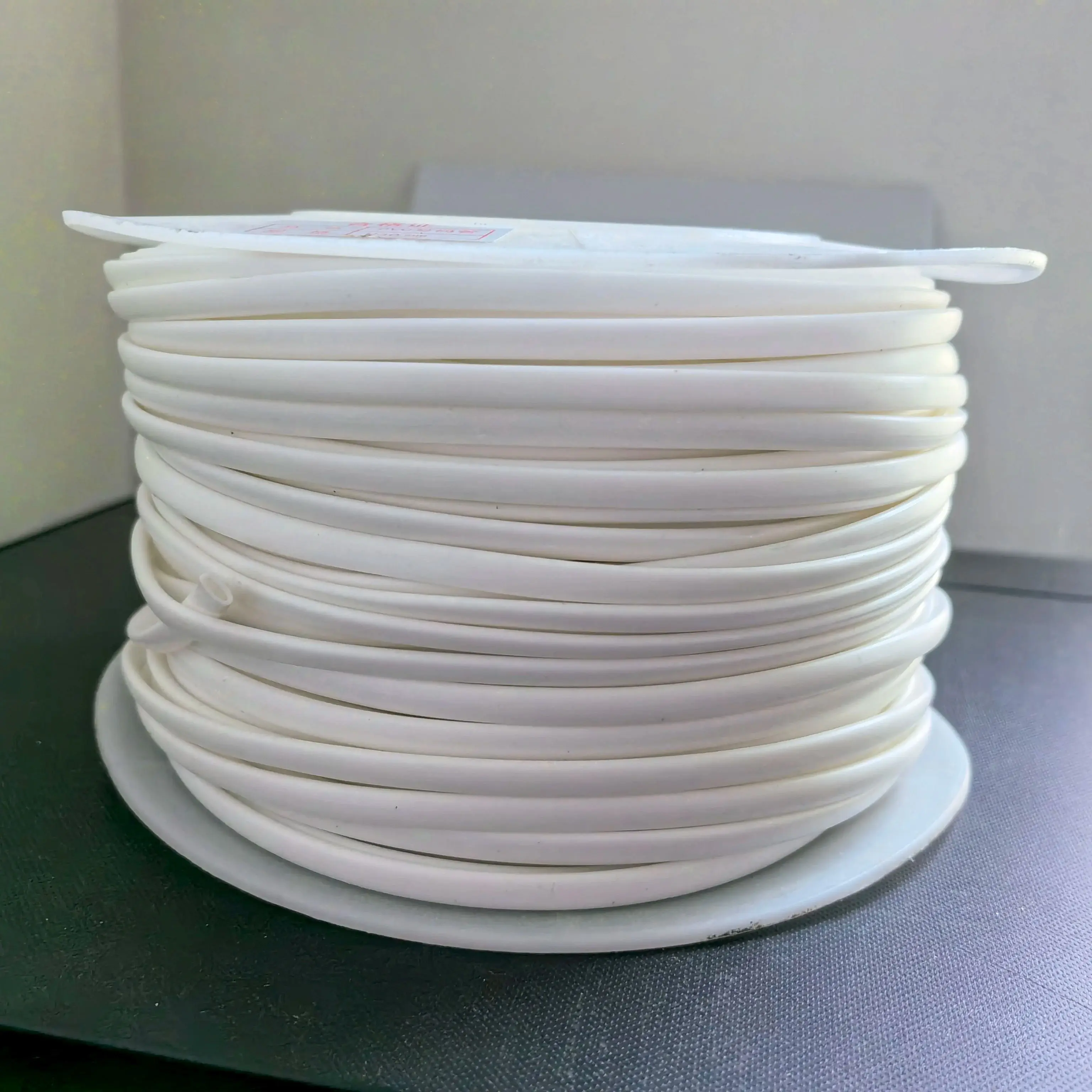 Flat cable number pipe PVC number pipe Flat cable sleeve White cable number pipe