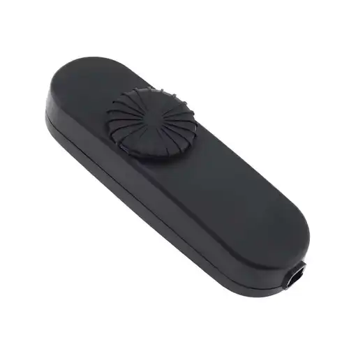 Imagen 1 del producto Regulador de intensidad LED AC 220-240V, interruptor de atenuación giratorio de rango completo en línea para cables de alimentación DIY