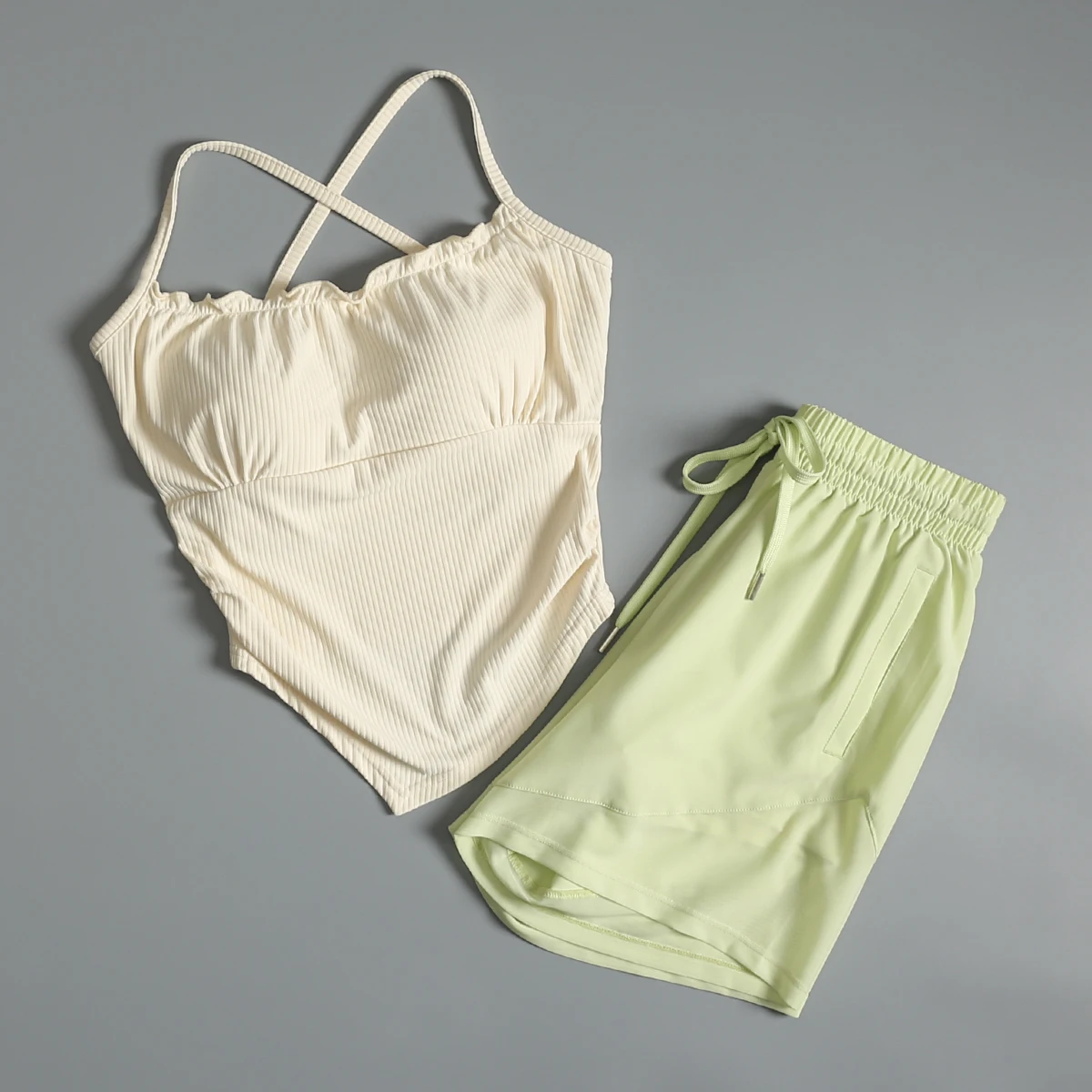 

Фитнес-костюм для женщин летом, универсальный костюм для йоги, тренировочный бюстгальтер с красивой спинкой, модный профессиональный бег, скоростная сушка