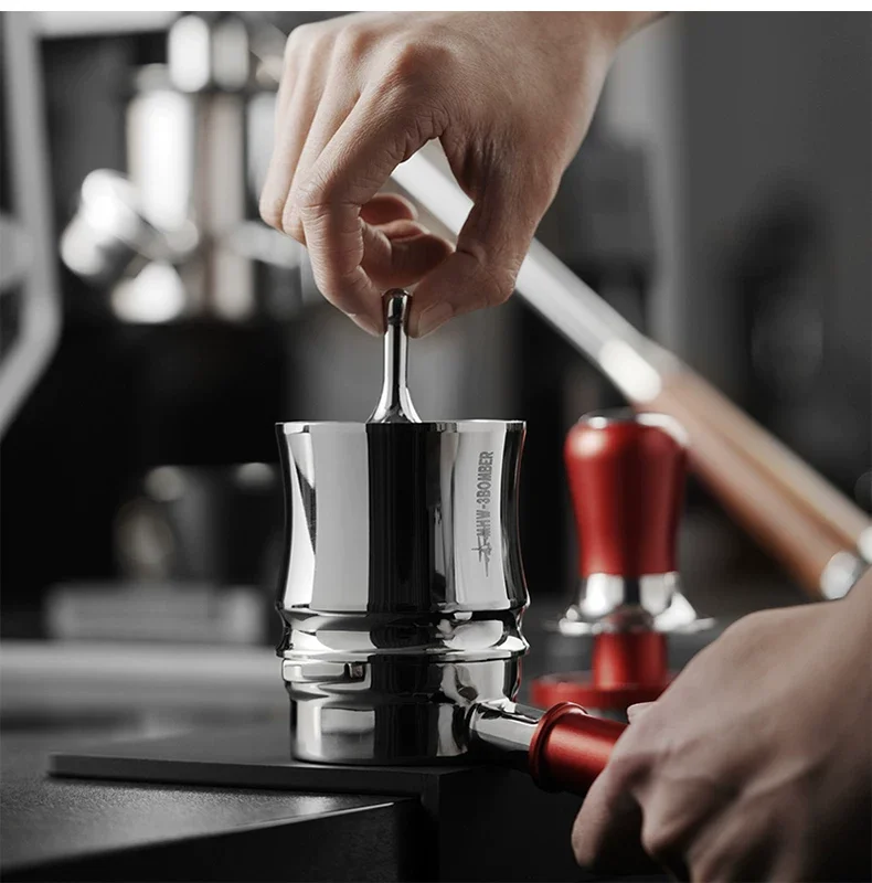MHW-3BOMBER Streamline Serie Constant Force Tamper 58mm Universal Coffee Distributor Press Tool For Espresso Machine Dosing Tool