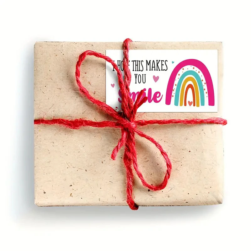50 Sheets/pack I Hope This Makes You Smile, Thank You Cards, Shopping Greeting Cards, Buy Thank You Cards For Customers view 5