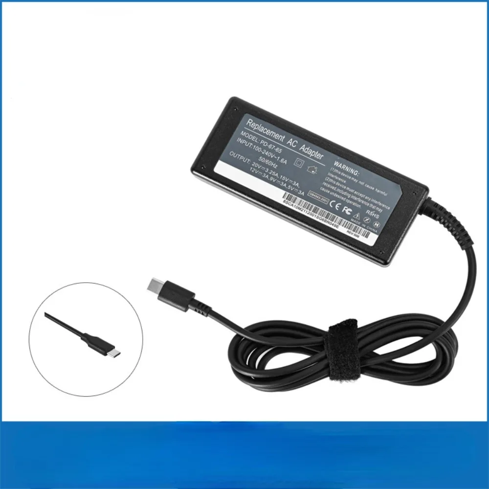 

45W 65W 90W Type-c Laptop Charger Power Adapter for Huawei, Dell, HP Type C Fast Power Adapter
