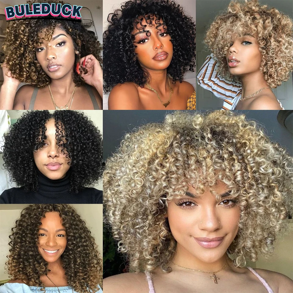 Marlybob Jerry Curl Crochet Hair Red Grey 27 30 12 Colors Can Choose 8 Inch Short Passion Twist Crochet Hair For All Women