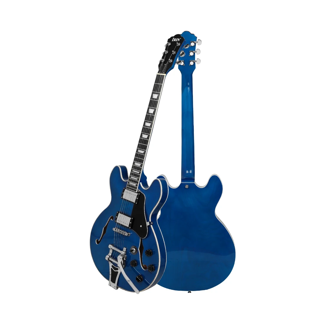 IRIN Jazz F-Hole Full Hollow Electric Guitar 6 String Available In Multiple Colors Jazz Electric Guitar