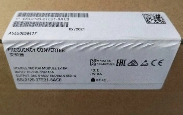 

Совершенно новый оригинальный модуль 6SL3120-2TE21-8AC0 6SL3120 2TE21 8AC0, быстрая доставка