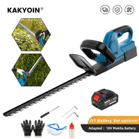 2500W Cordless Electric Hedge Trimmer 15000 RPM Efficient Lawn Mower Garden Shrub Pruning Tools Hedge Pruner Trimmer Tool