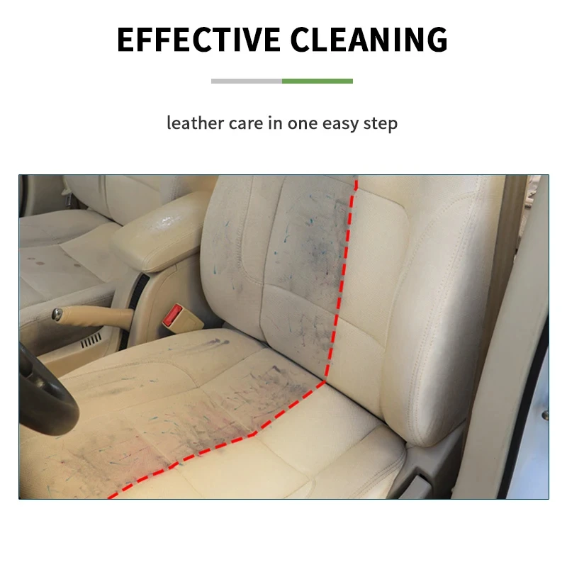 Car Interior Cleaner Interior Parts Dashboard Leather Flannel Woven Fabric Multi-purpose Anti-aging Cleaner Tools Car Wash