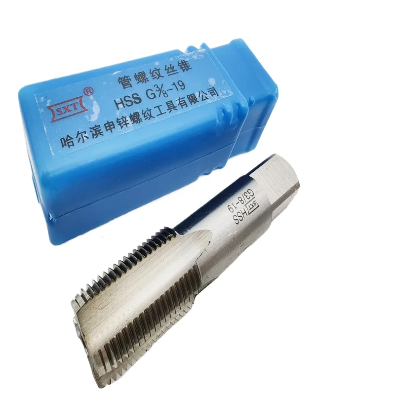 Torneira rosca tubulação W6542 HSS, RC RP PT NPT, 1:16,. 1/8 Pipe Thread Tapping Tools, 2 polegadas, Usado