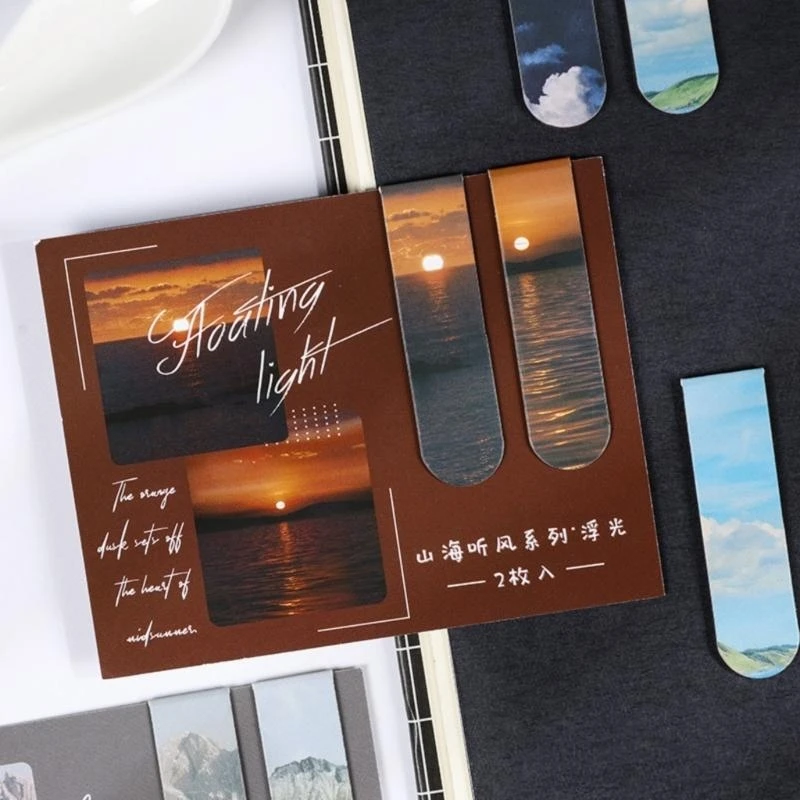 Pagina magnetica Marker Chinoiserie Bookmarks Pagina magnetica Clip lettura