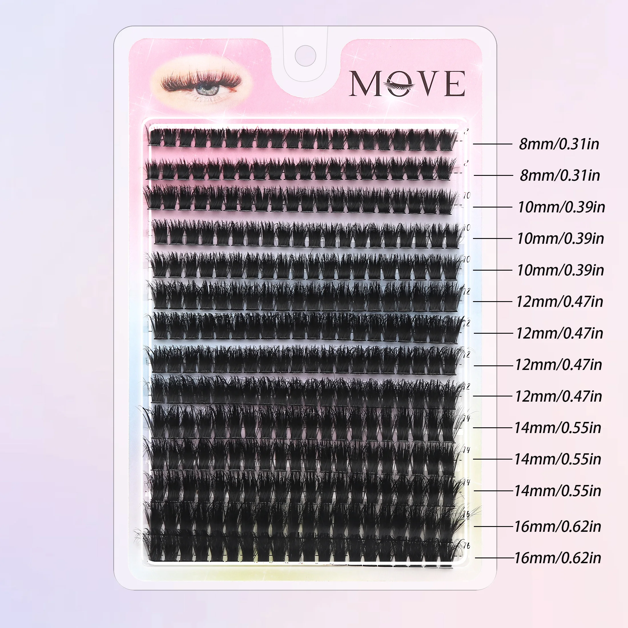 280 Adet Küme Kirpik D Kıvrımı - Eyelash Extension Individual incelemesi ve fiyatı