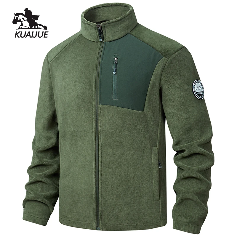 Jacket Men's M-3XL 4XL 5XL Autumn Winter New Fleece Thickening Men's Jackets High Quality Men's Casual Coats Keep Warm Jacket 88