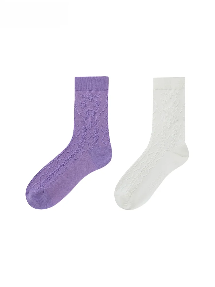 chaussettes-mi-mollet-de-sport-decontracte-pour-l'exterieur-respirantes-et-confortables-en-coton-fournitures-pour-les-fans-de-yoga-et-de-fitness-collection-hiver