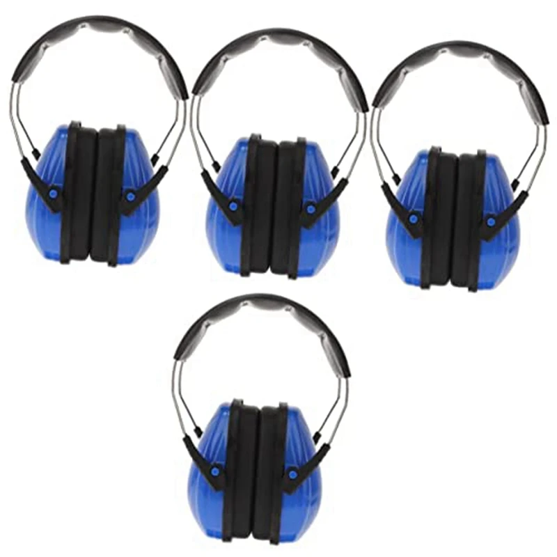 4 Pcs Protective Anti-Noise Noise-Cancelling Earmuffs Sleep Learning Noise-Cancelling Headphones Student Soundproof Earmuffs