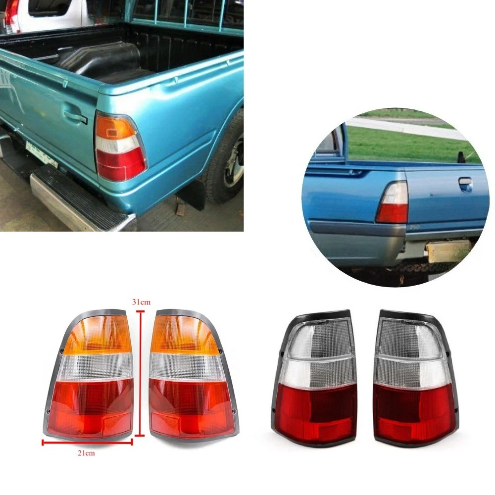 1 Piece Tail Light for Isuzu 1998-2002 TFR Pickup Brake Light Signal Lamp Shell for Holden Rodeo 8-97910304-0