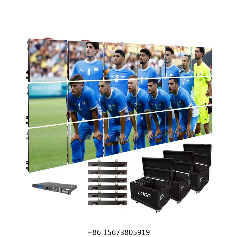 

Светодиодный экран IP65 высокой яркости для улицы и помещений, панель для аренды, LED-дисплеи для мероприятий и футбольных матчей