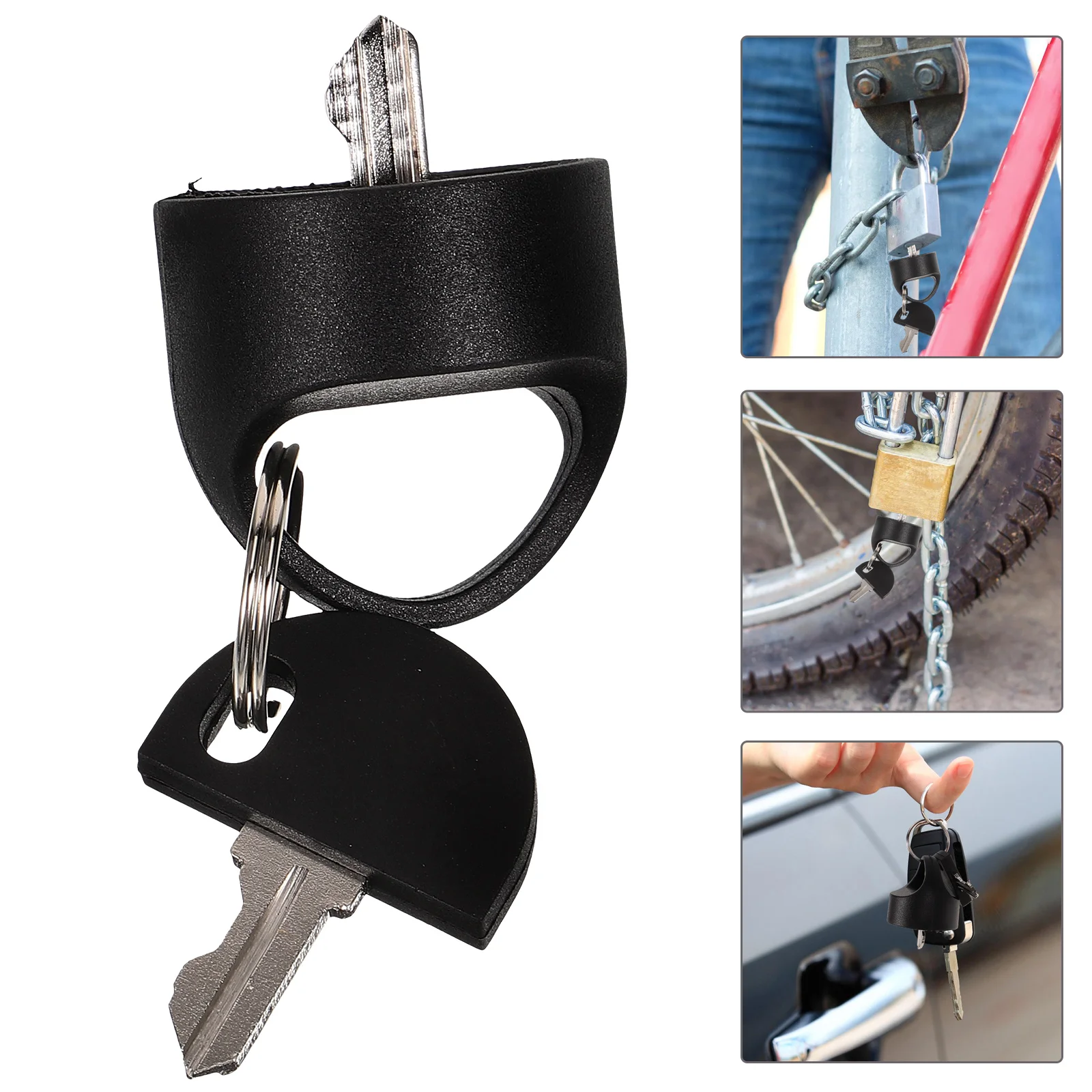 

1Set of 2 Electric Wheelchair Elderly Scooter Easy-pull Key Suitable for Pride Motorized (k2305m) Accessory Mobility Metal props
