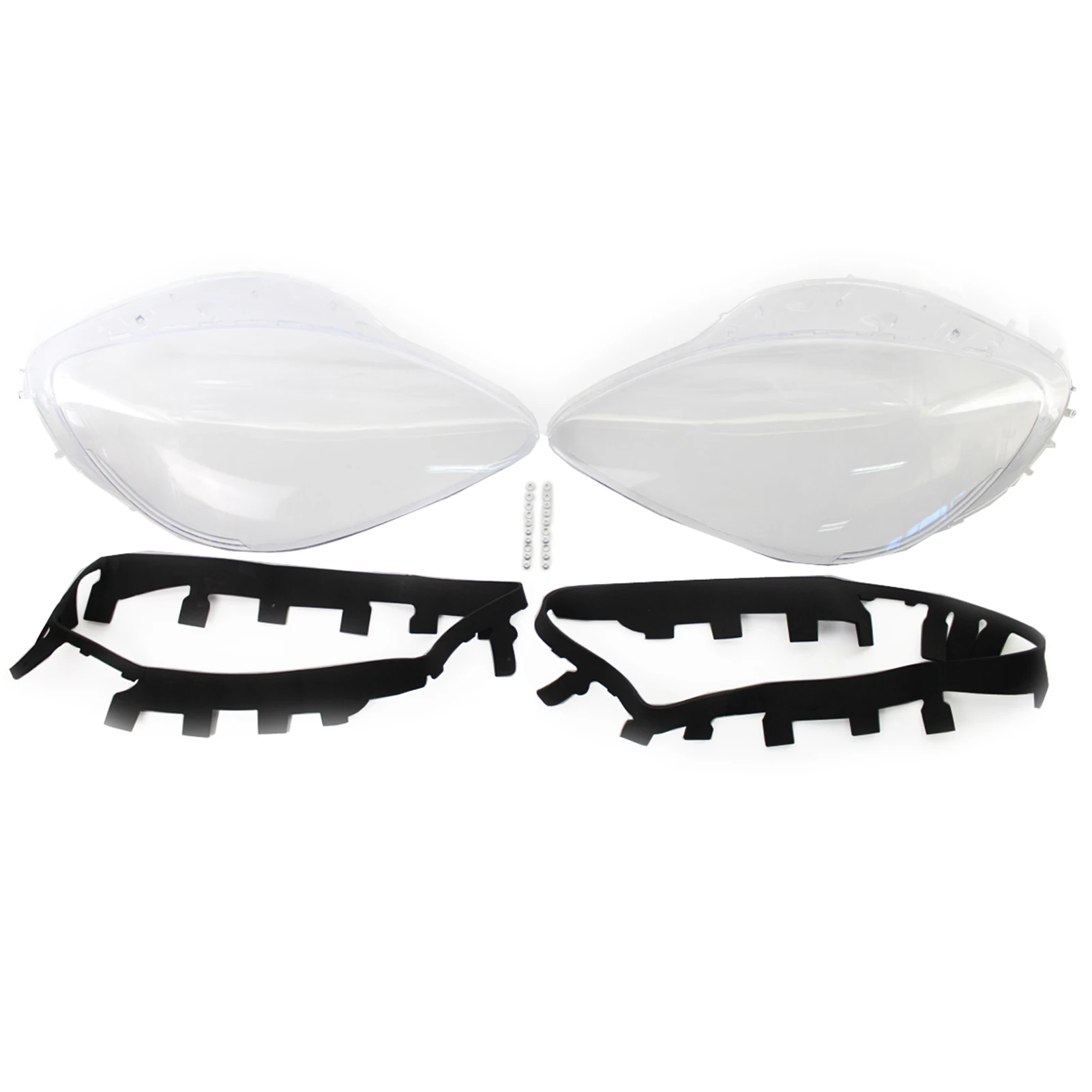 

Headlight Lens Cover Headlamp Lens Plastic Shell Cover Headlight Assembly Replacement for Corvette C6 2005-2013