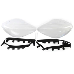 Headlight Lens Cover Headlamp Lens Plastic Shell Cover Headlight Assembly Replacement for Corvette C6 2005-2013