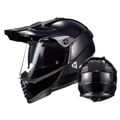 LS2 MX436 Pioneer Evo Dual Sport Helmet Dual Visor Off‑Road Dirt Bike Full Face Motorcycle Helmet