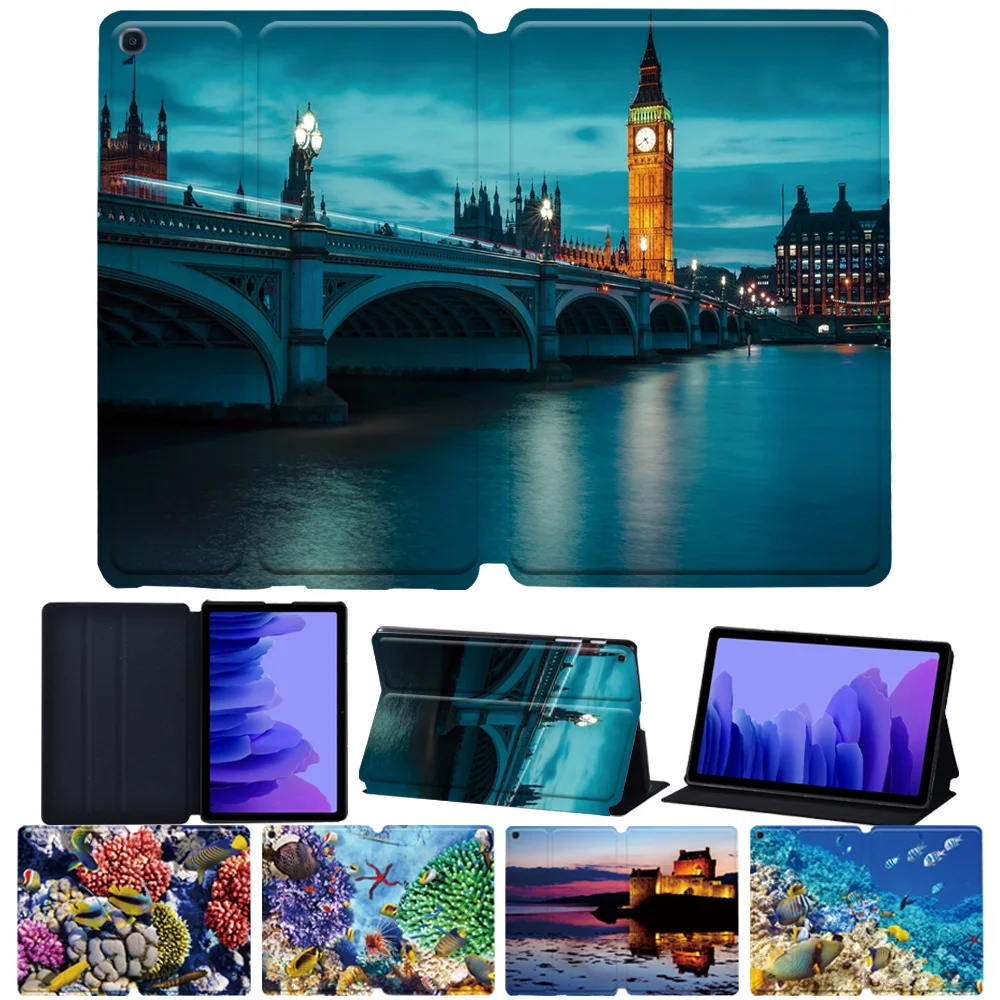 

For Samsung Galaxy Tab A8 10.5 Inch X200 Cover A7 Lite 8.7" T220 T225 Case for Tab A7 10.4 T500 T505 Tab A 8.0 T290 Tablet Case