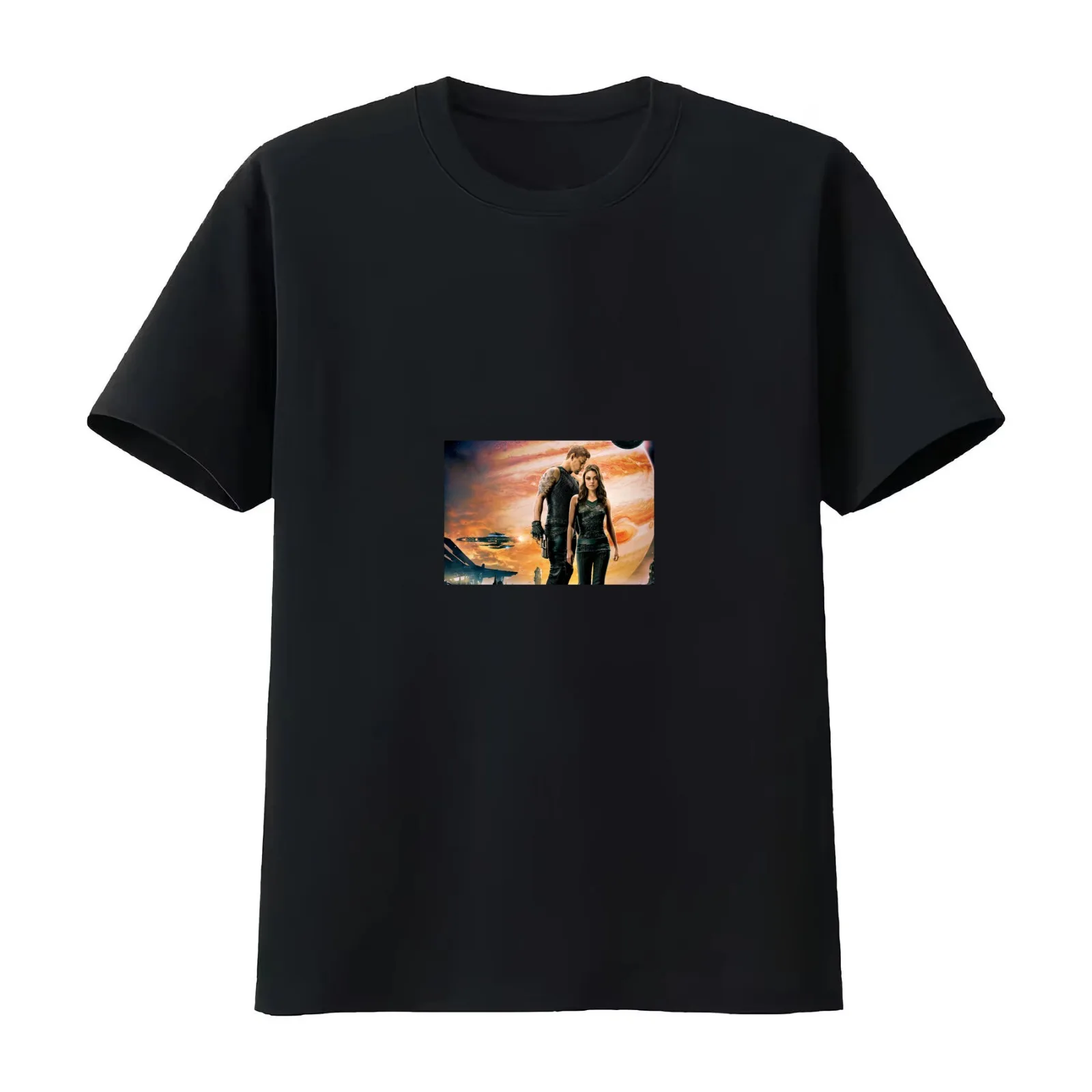 Jupiter Ascending Jupiter Jones and Caine Wise T-Shirt Summer Casual Cotton Tee Oversized Streetwear Tops Unisex Men Women