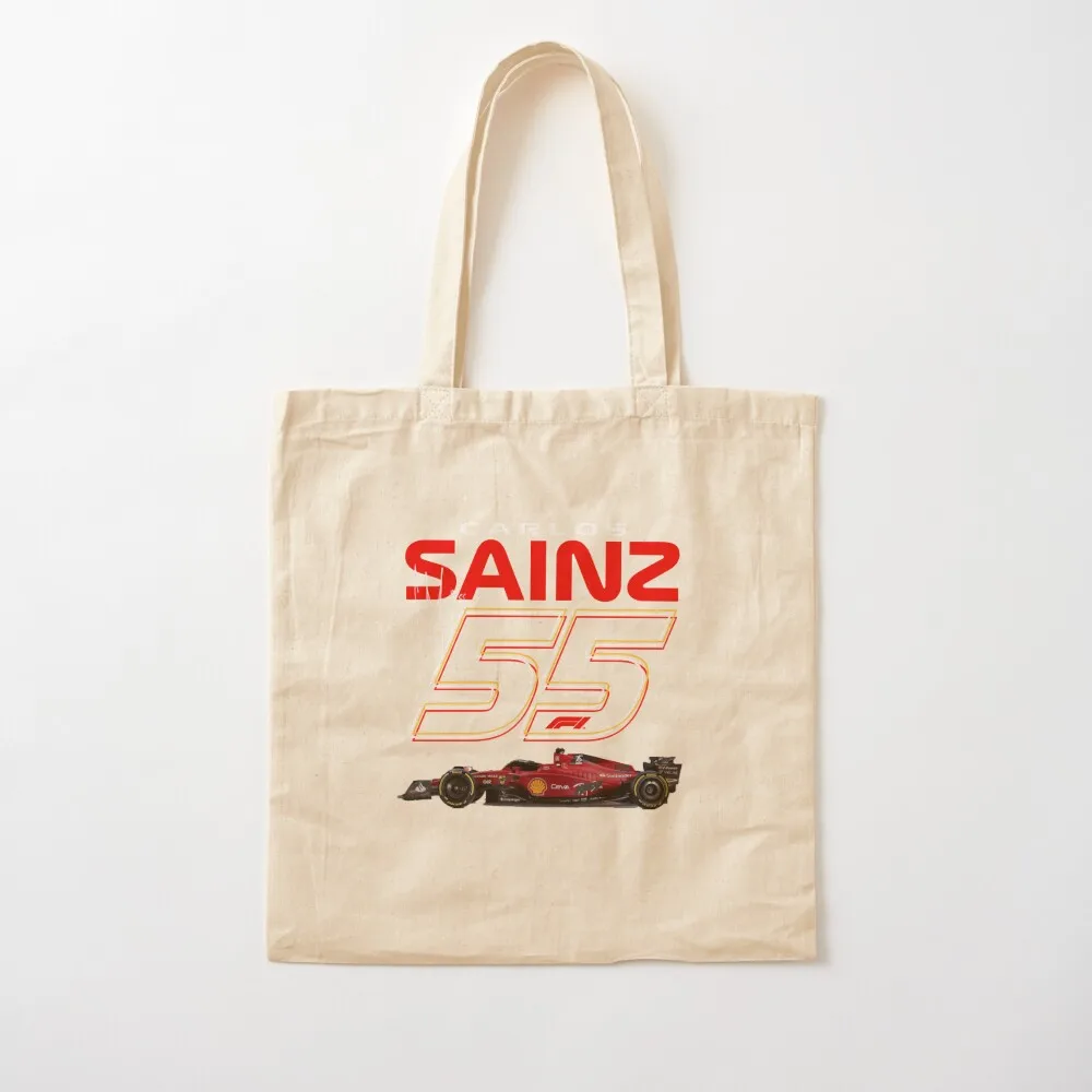 Awesome First Day Carlos Sainz Carlos Sainz Cute Photographic Tote Bag sacs de shopping Canvas Tote Bag