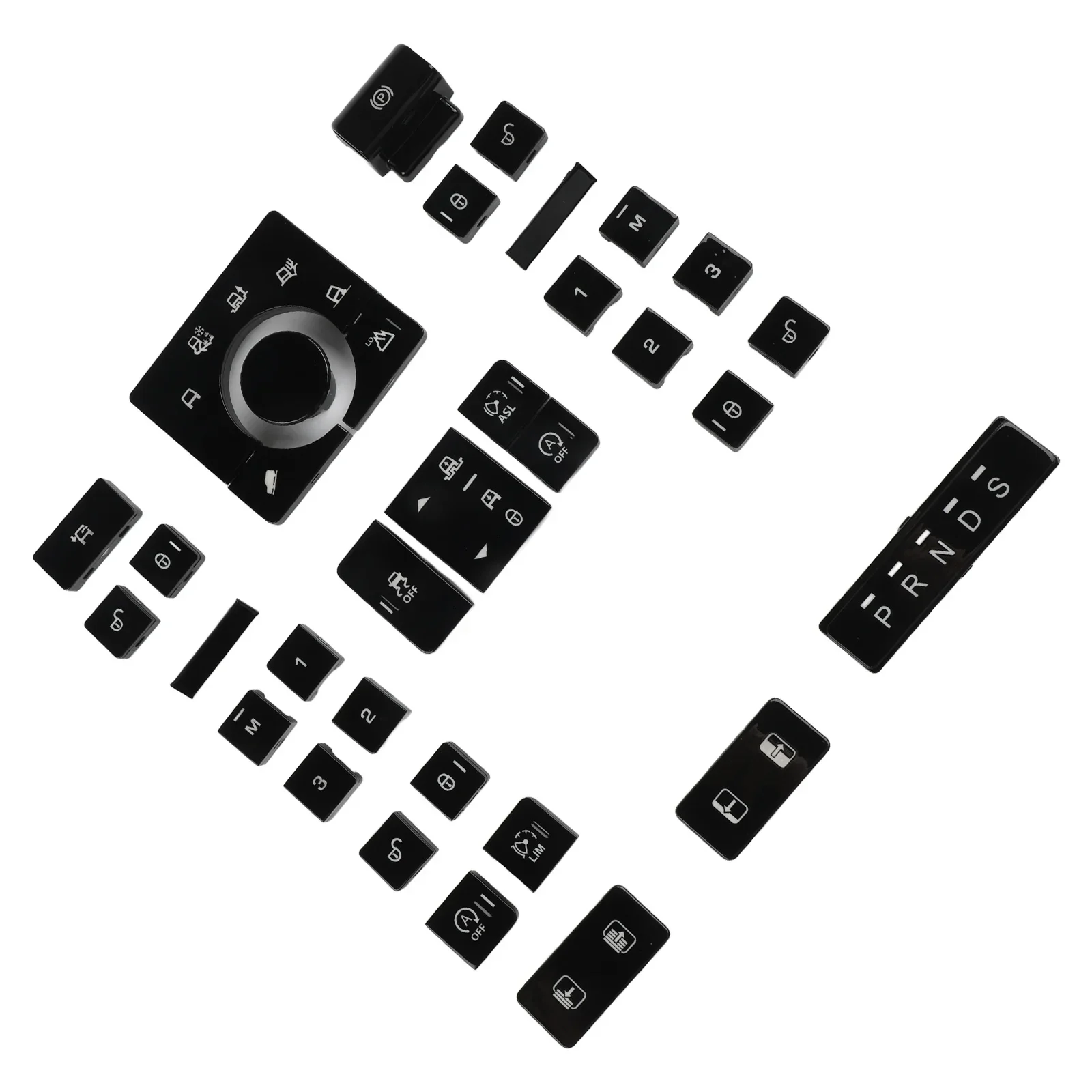 

For Land Rover Terrain Mode Switch Button Cover for Range Rover 2013 2017 & Sport 2014 2017 Reliable Console Accessory