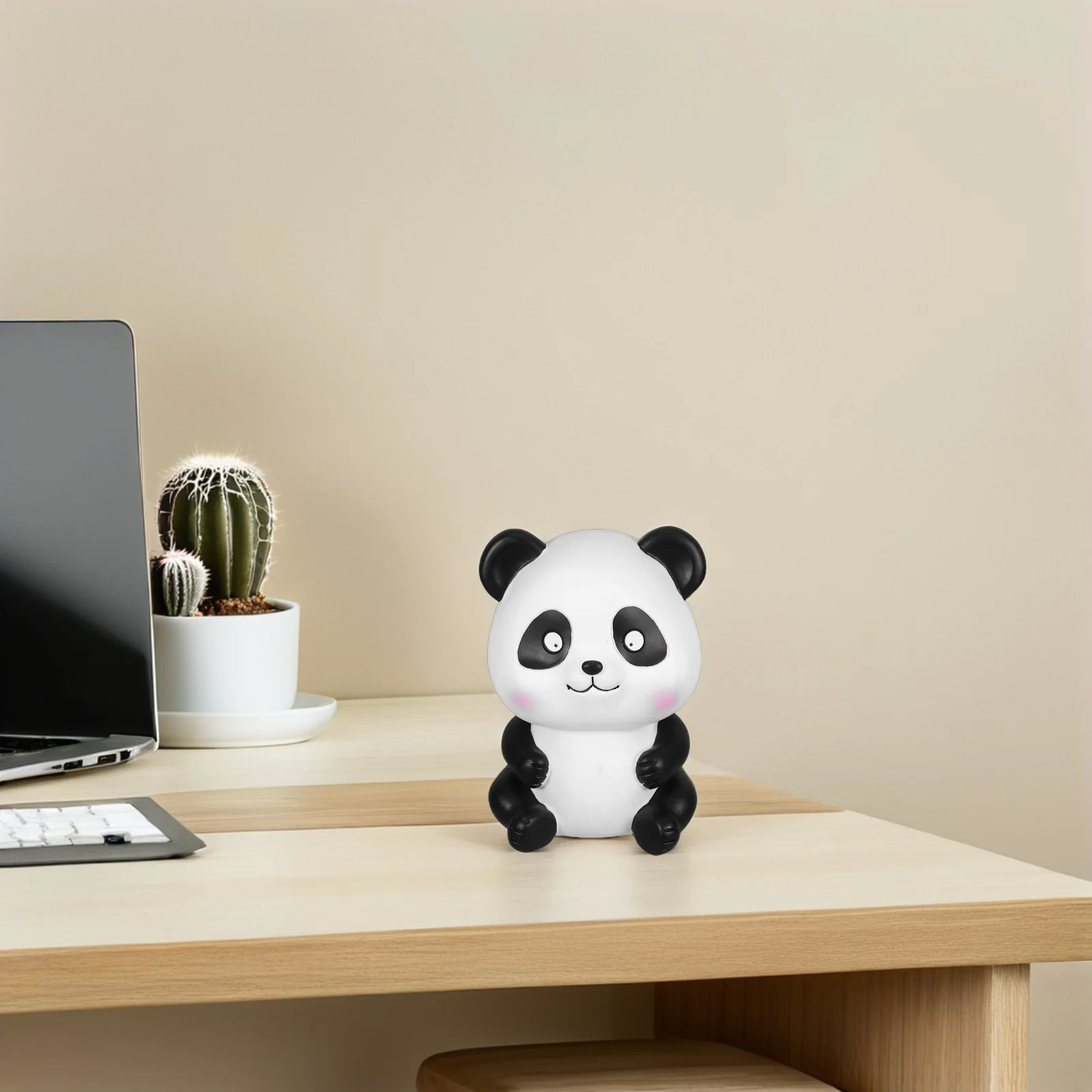 

Panda Piggy Bank Cartoon Money for Boys Animal Kids Coin Decorative Shaped Child