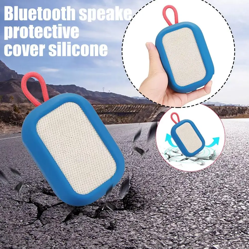 Silicone Cover For SoundCore Select 4 Go Bluetooth-compatible Speaker Protective Case Audio Storage Case Travel Case Accessories