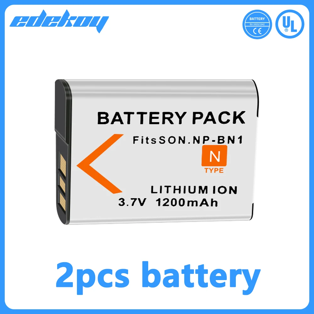 NP-BN1 Camera Battery  ForSony QX10  TX200 TX9 WX100 TX5 WX5C W620 W630 W670 TX100 DSC-TX5 DSC-W310 DSC-WX100 Digital SLR Camera